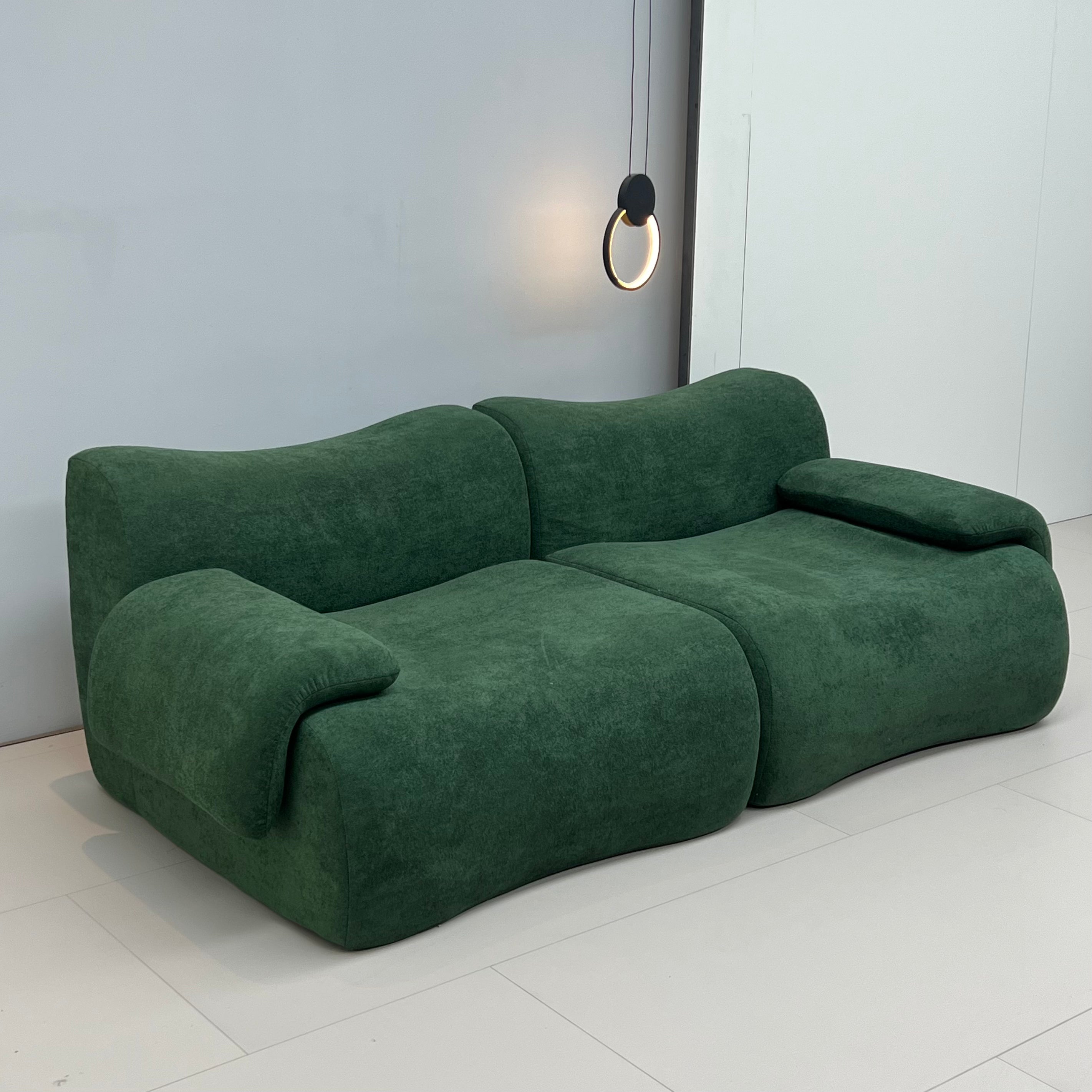 Smooth modular sofa