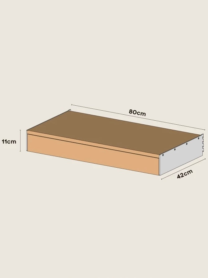 【STEEL WOOD】System shelf -ドロワーラック-