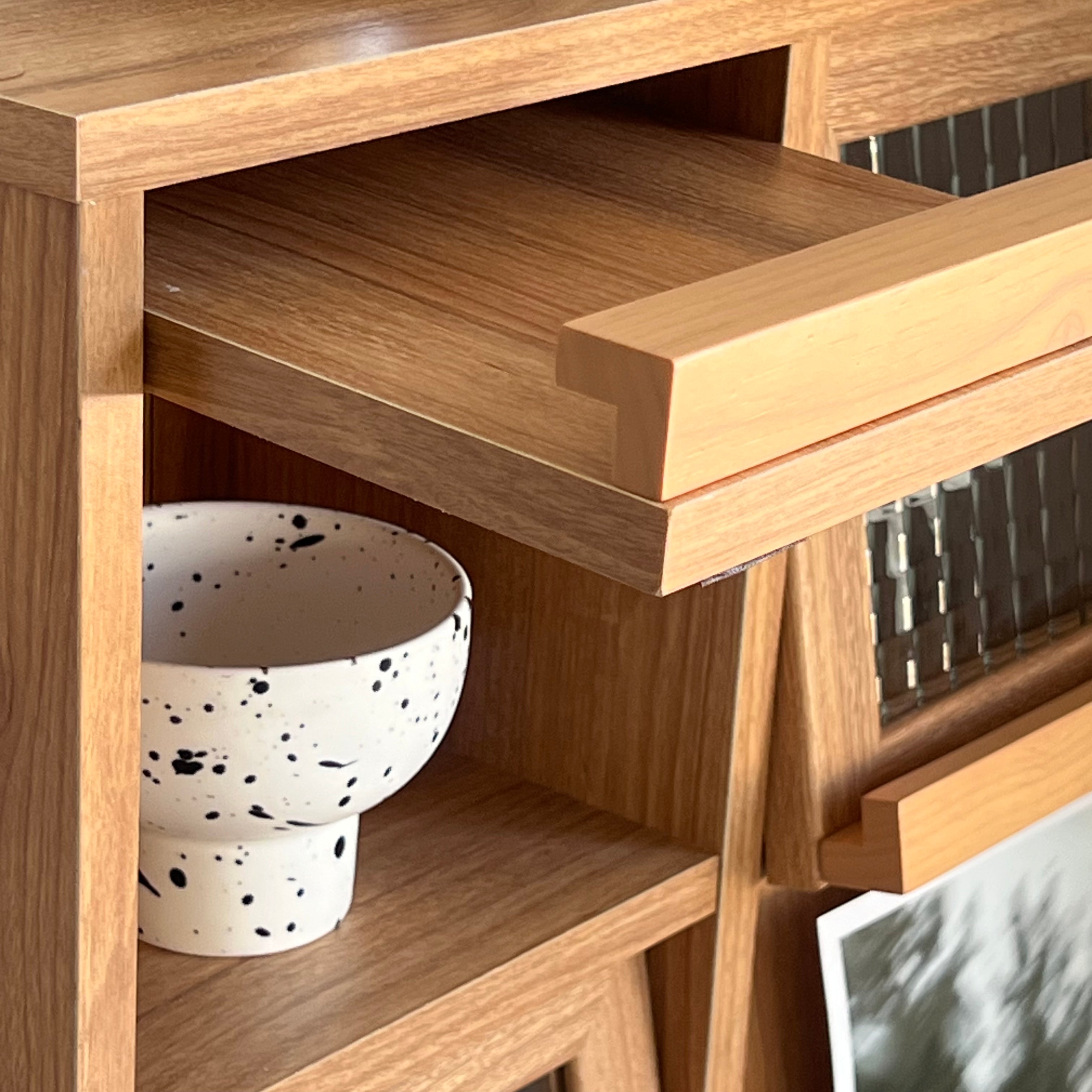 【Market B】FILMON Square wood cabinet -mini-