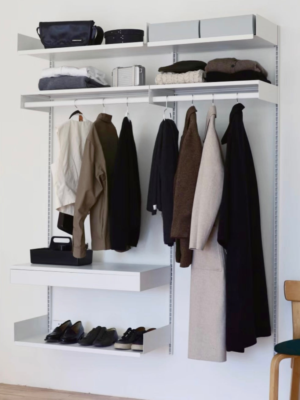 【Coat rack】System shelf