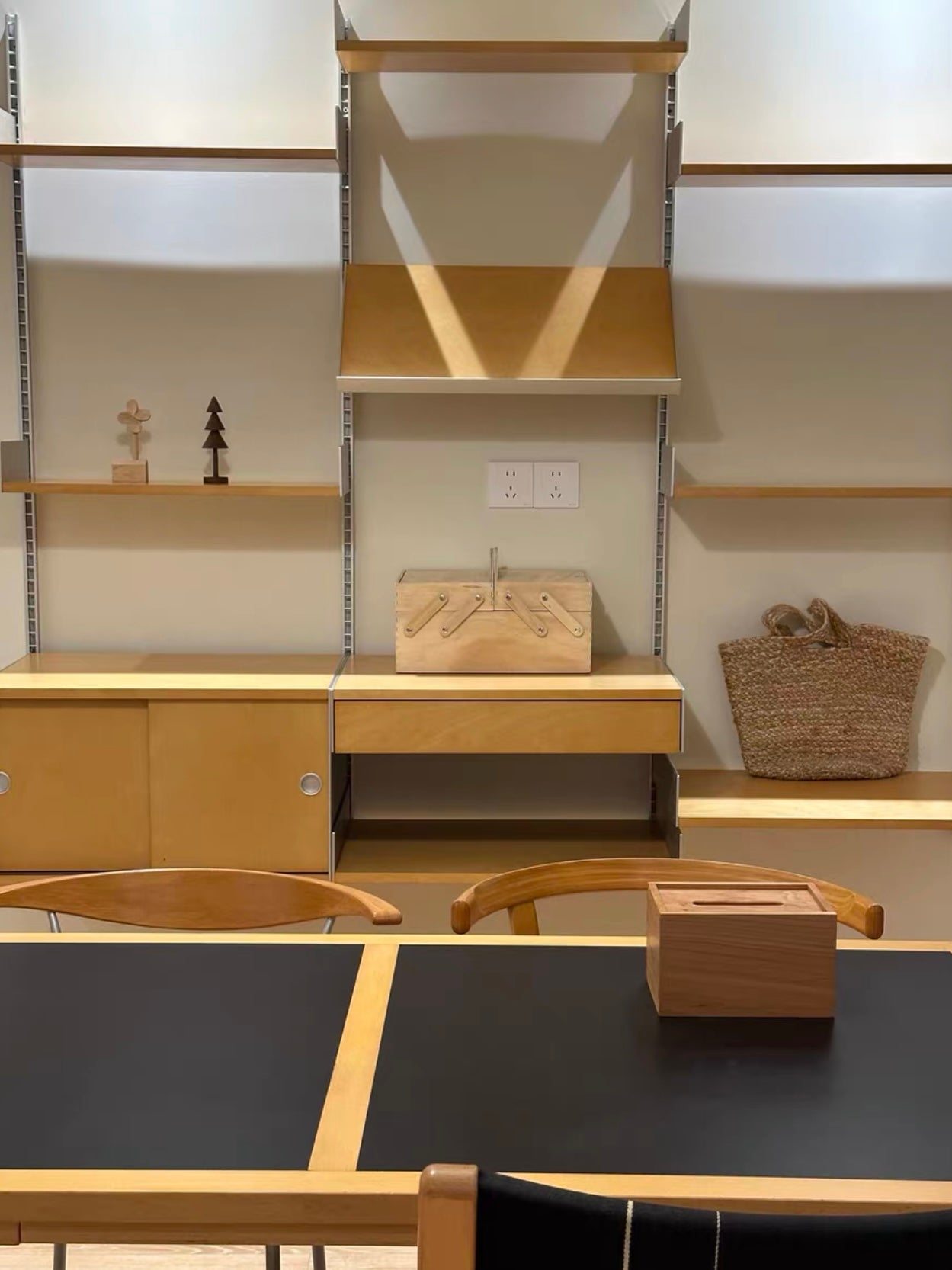 【STEEL WOOD natural】System shelf -ラック-