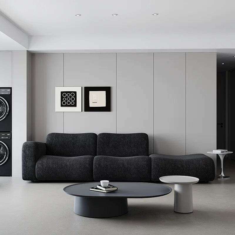 Round modular sofa