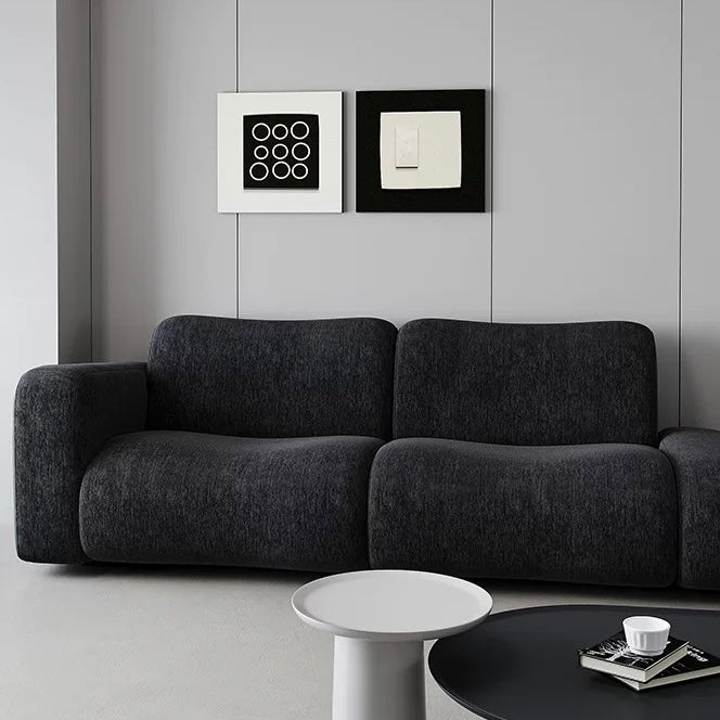 Round modular sofa