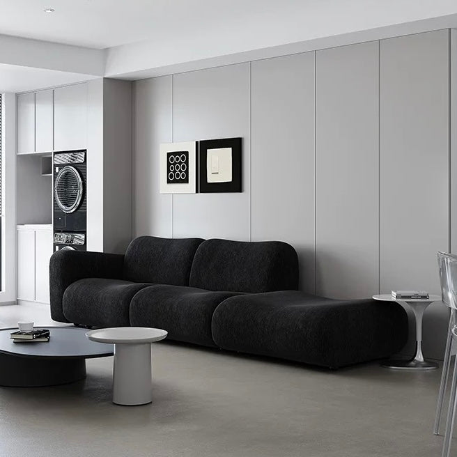 Round modular sofa