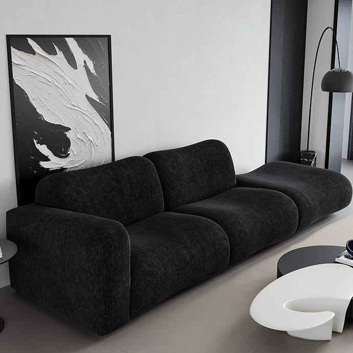 Round modular sofa