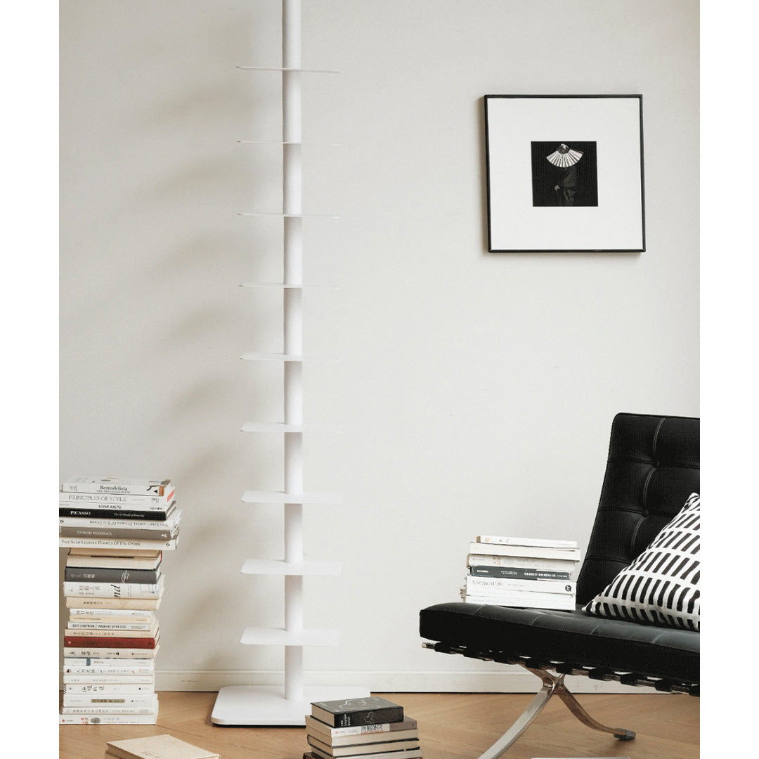 Rotate tower shelf