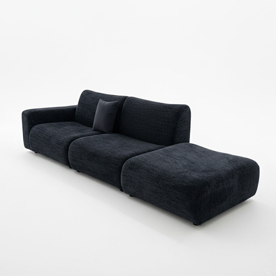 Round modular sofa