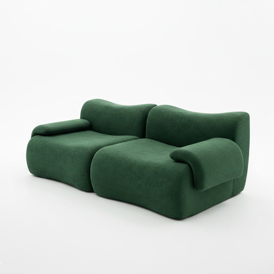 Smooth modular sofa
