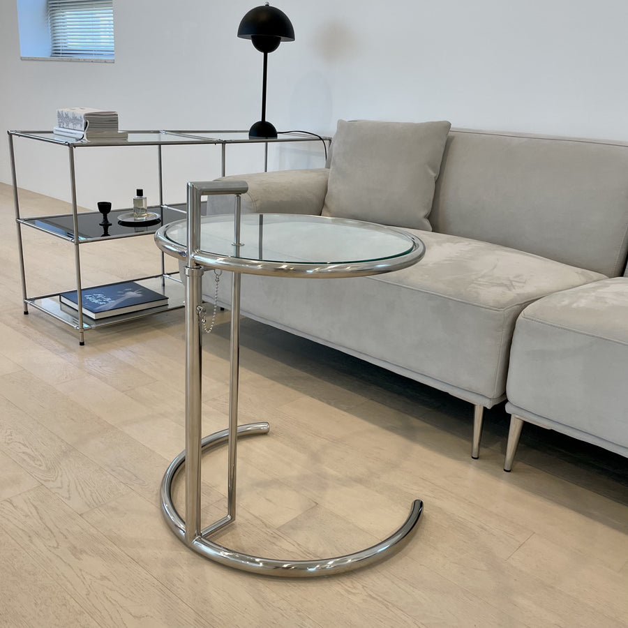 T5 Circle Glass Side Table